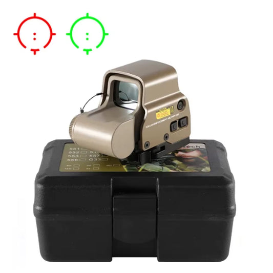 558 Red Dot Sight Holographic Sight Red Green Dot Reflex Sight with Picatinny Weaver 20Mm Quick Release Mount